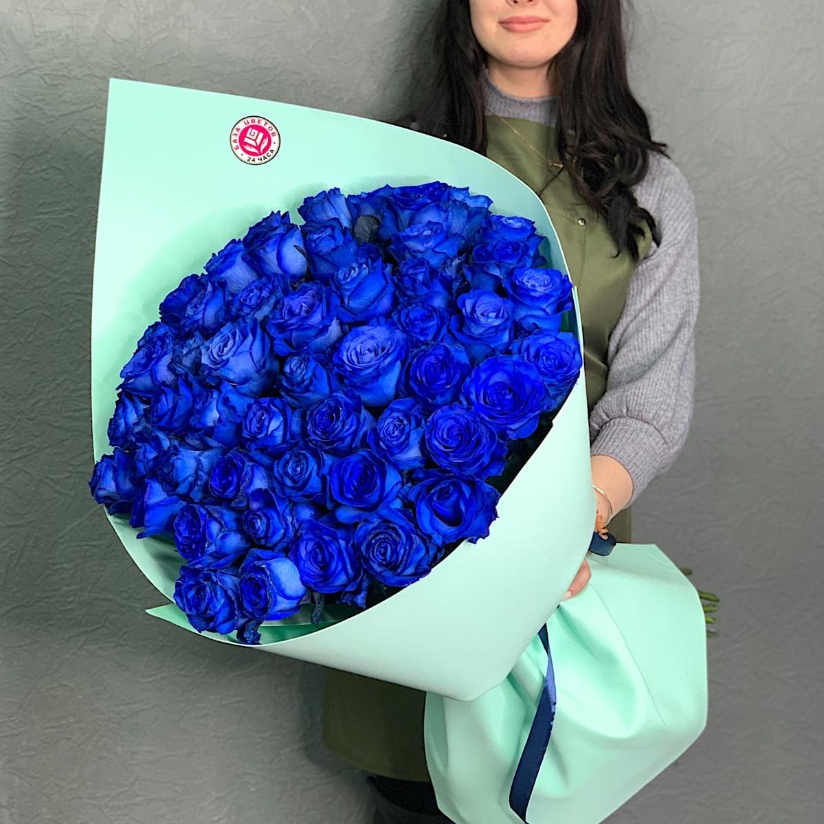 Букеты из синих роз (Эквадор) articul  178250
